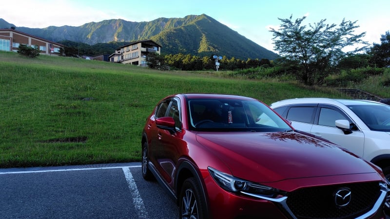 大山、博労座駐車場