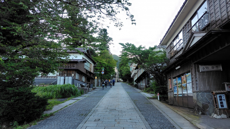 大山寺の参道