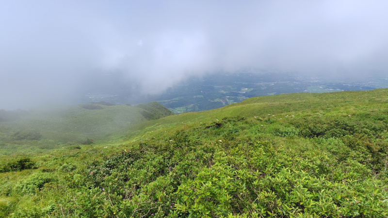 大山山頂からの景色