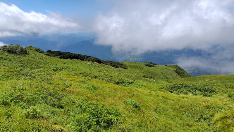大山山頂からの景色
