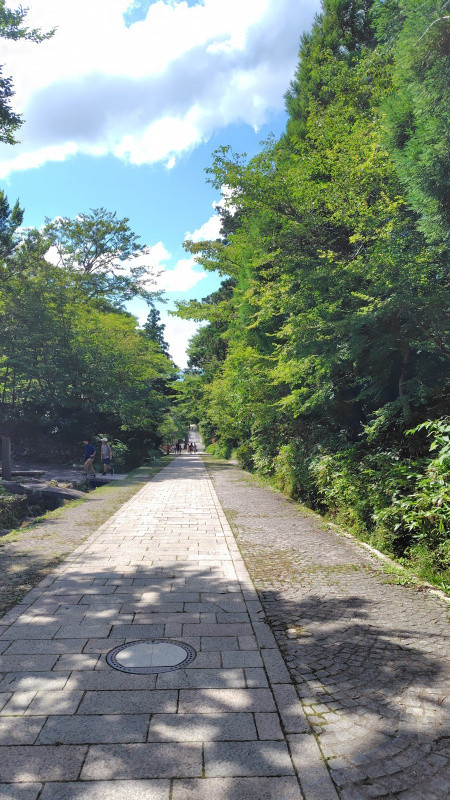 大山寺参道