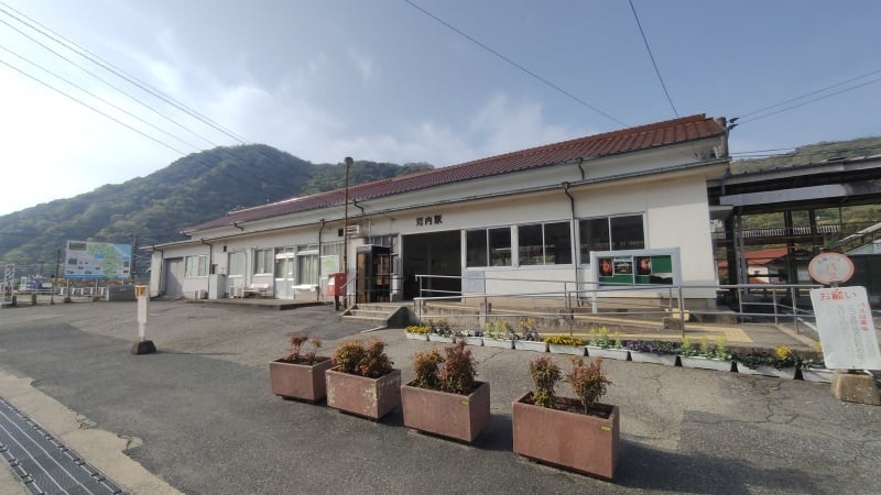 JR河内駅