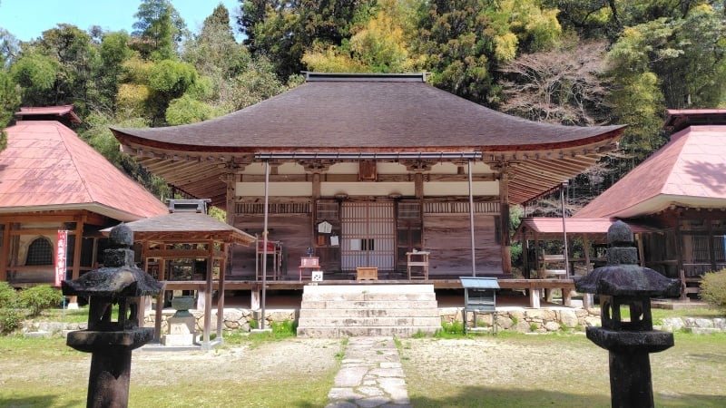 篁山竹林寺本堂