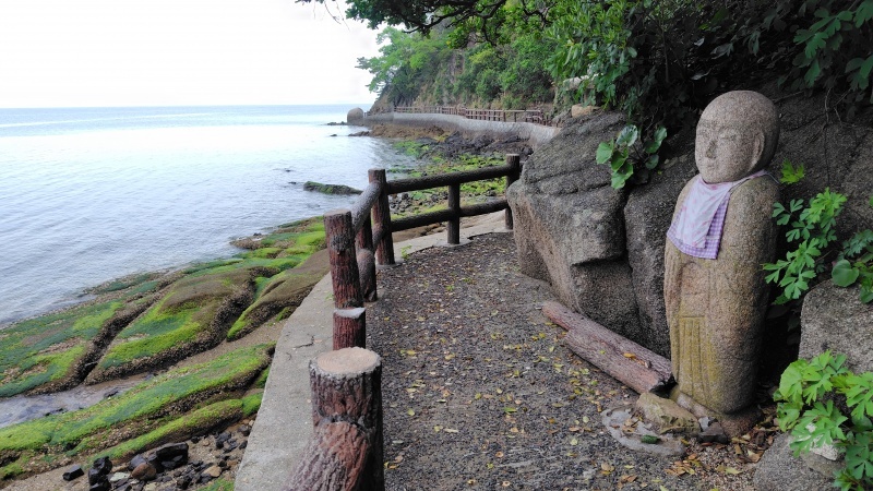 因島地蔵鼻への遊歩道