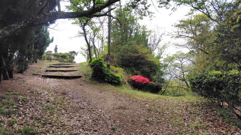 天狗山山頂から因島第二公園へ