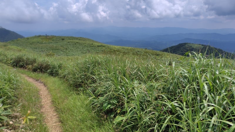 子三瓶山から孫三瓶山へ