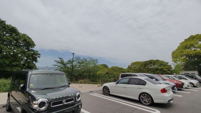 比治山公園第二駐車場