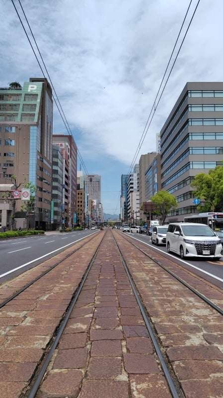 路面電車の線路