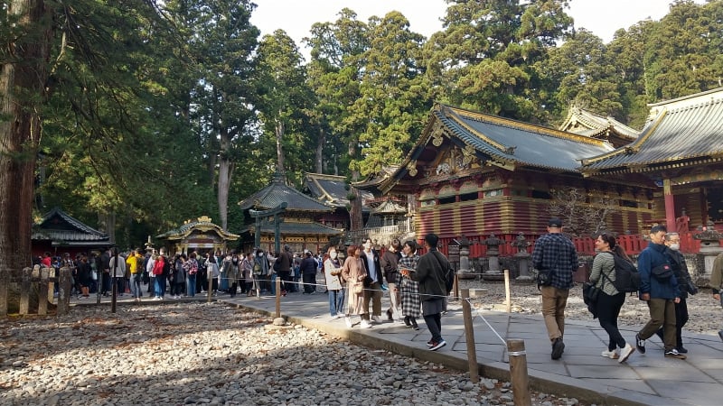 日光東照宮境内