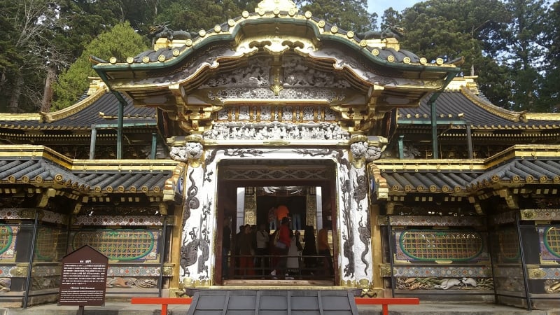 日光東照宮の唐門