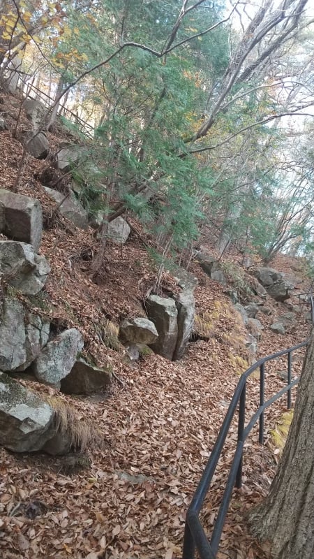 外山登山道