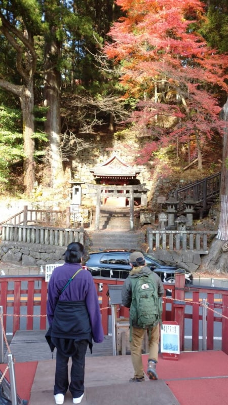 神橋行き止まり