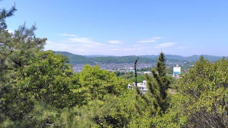 千光寺山山頂からの眺め