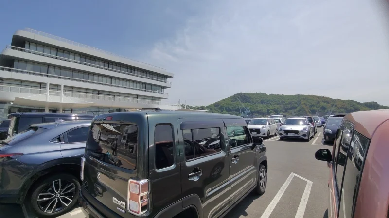 尾道市役所駐車場