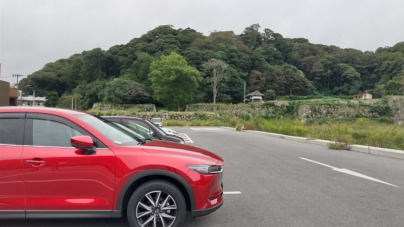 米子城三の丸駐車場