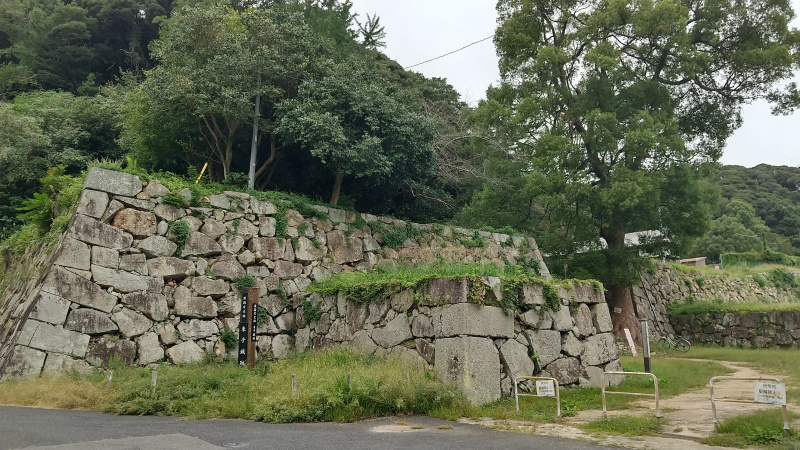 米子城枡形虎口跡